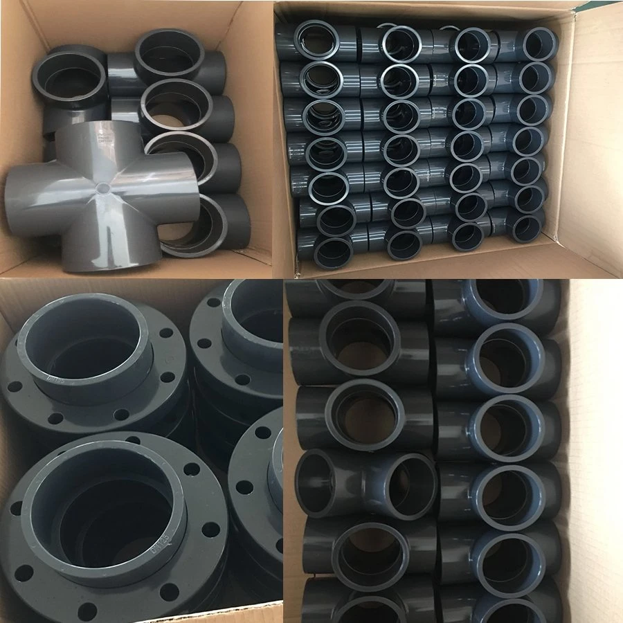 Pn10 PVC Rubber Ring Fitting with Gasket for Irrigation and Water Supply!