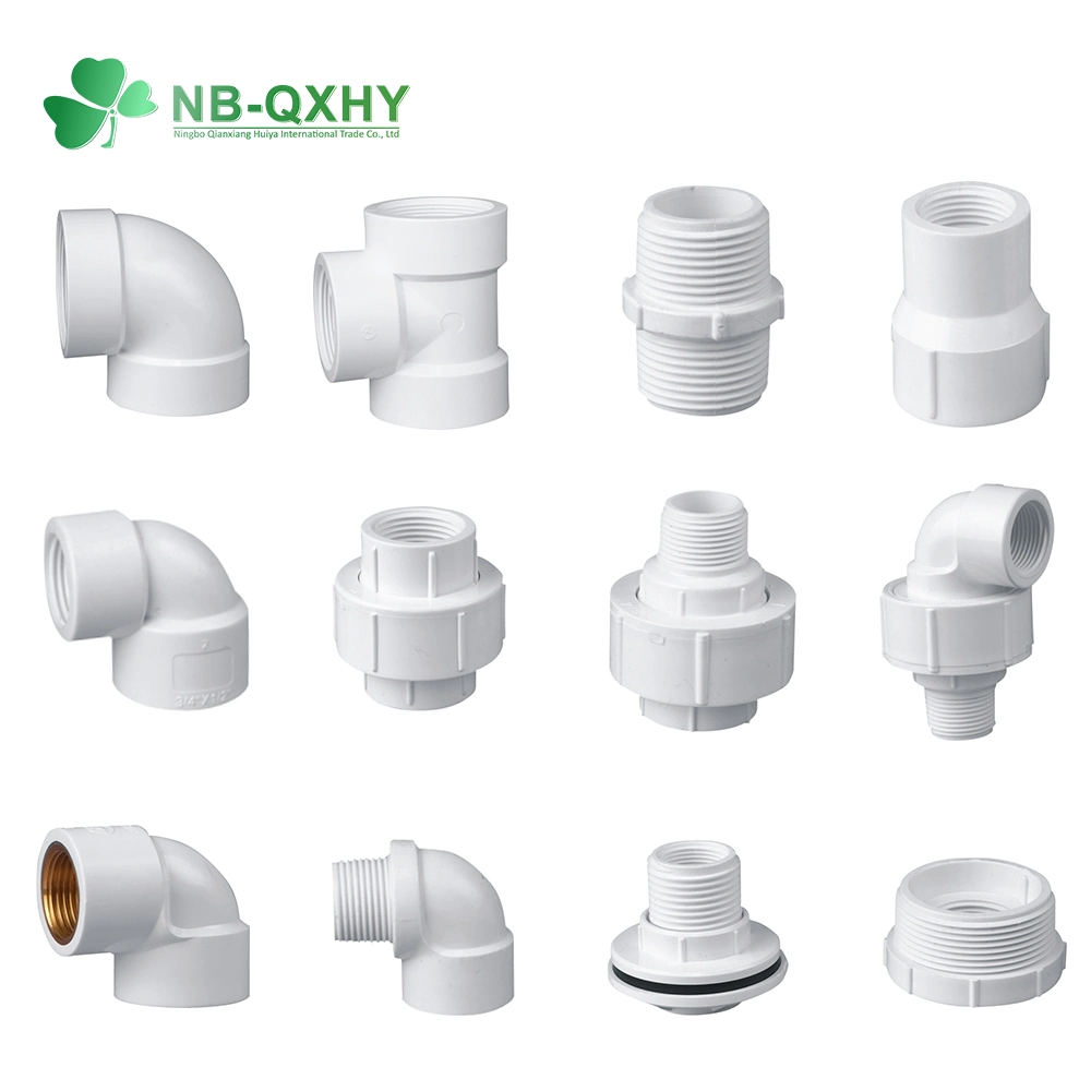 Pn10 PVC Rubber Ring Fitting with Gasket for Irrigation and Water Supply!