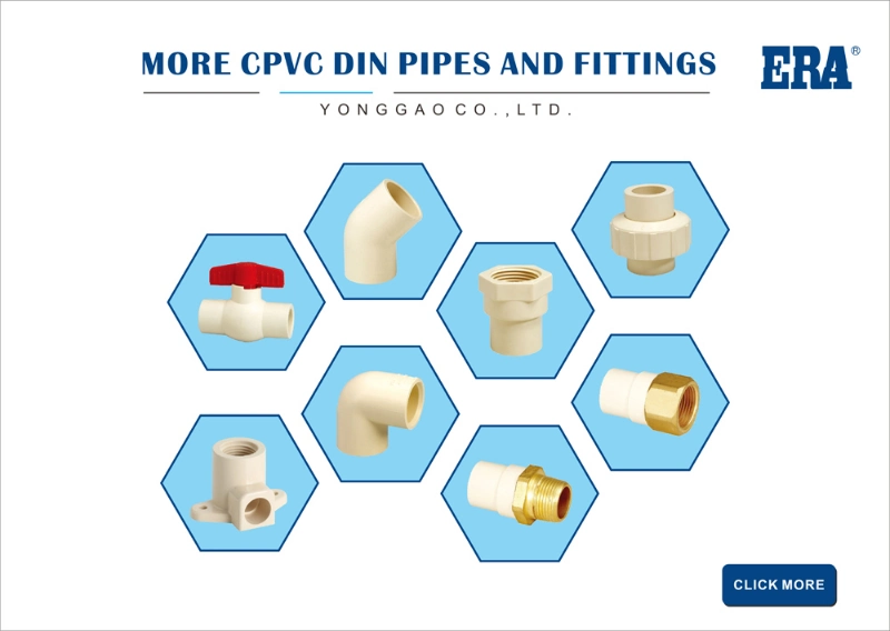Best Delivery NSF CPVC DIN Standard Made in China CPVC Pipes