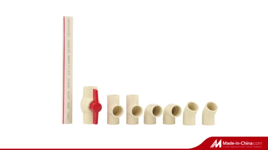 Heißer Verkauf CPVC ASTM D2846 CPVC-Kupplung PVC-Rohrverschraubung